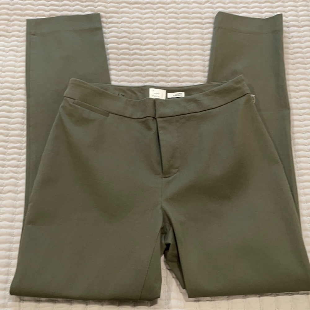 Olive green pants
